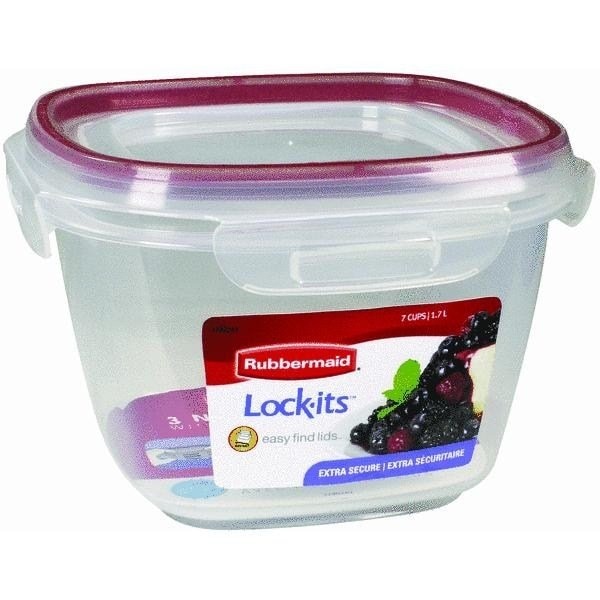 Rubbermaid LockIts Food Storage Container 1778069 Zoro